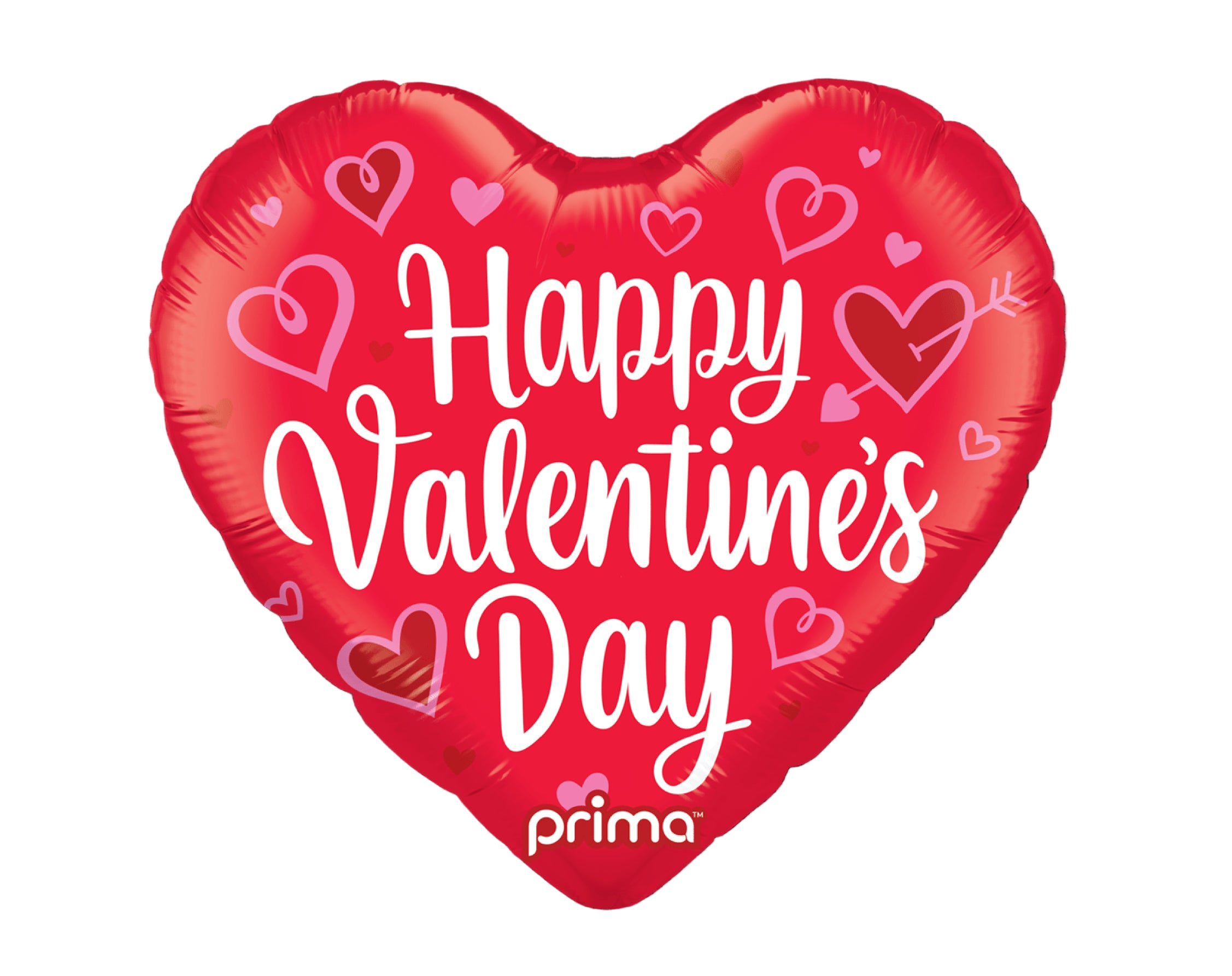 PRIMA 18" Heart Happy Valentine's Day Whimsy Hearts